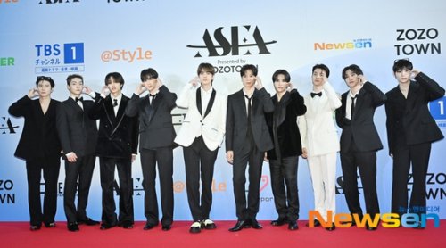 【PHOTO】THE BOYZ、日本開催「ASEA 2025」2日目のレッドカーペットに登場