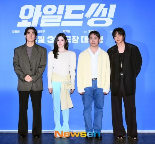 【PHOTO】カン・ドンウォン＆オム・テグら、映画「ワイルド・シング」マスコミ向け試写会に出席