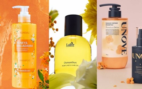◆「AUX PARADIS」Osmanthus, ◆舞妓夢コロン 金木犀, ◆「KUNDAL」金木犀エディション, ◆「UNOVE」金木犀, ◆「LADOR」パフュームヘアオイル オスマンサス, ◆「Lululun」プレミアムルルルン 金木犀, ◆「BCL」サボリーノ＆濃密うるおいパック キンモクセイ3点セット, この秋、金木犀アイテムチェックした？韓国ブランドからも続々！楽天で買えるおすすめコスメ＆フレグランス7選