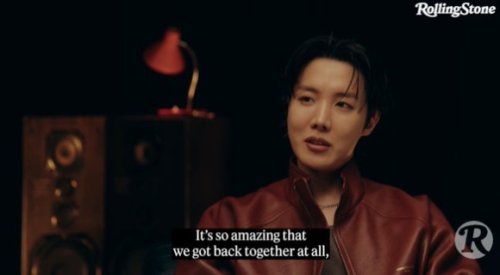 BTSのJ-HOPE、グループ活動への思いを明かす「全員で集まったことに意味がある」（動画あり）
