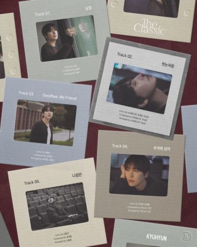 SUPER JUNIOR キュヒョン、ニューEP「The Classic」トラックリストを公開