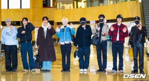 【PHOTO】ATEEZ「FNS歌謡祭」のため日本へ出国