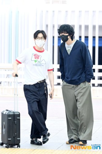 【PHOTO】EXO チャンヨル＆スホ「SMTOWN LIVE in LONDON」のためイギリスへ出国