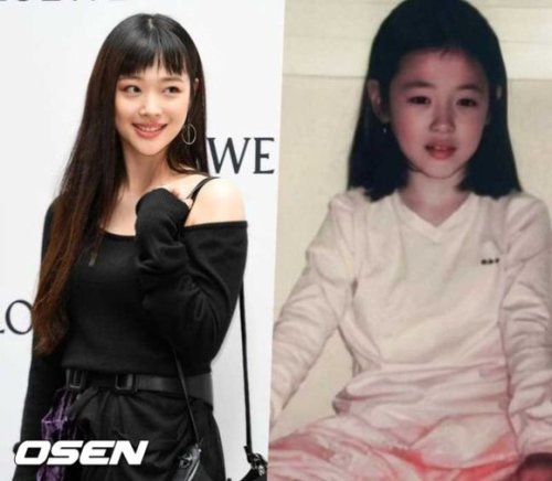ソルリさんの幼少期の写真を実兄が公開「なぜそんなに悲しそうに泣くの」