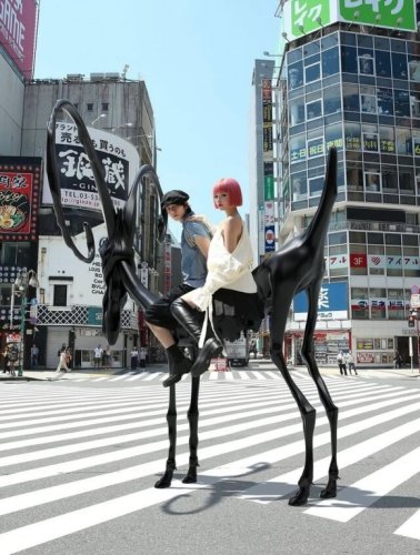 DAWN、日本の街中に出没！？バーチャルアーティストとして登場&hellip;東京での近況ショットも