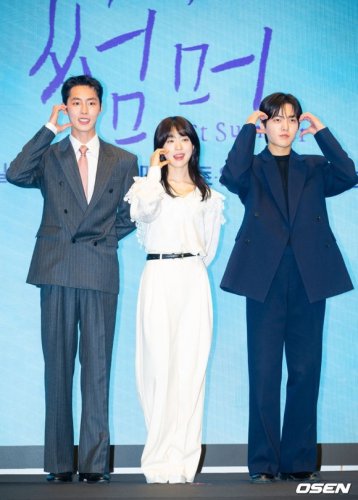 【PHOTO】イ・ジェウク＆チェ・ソンウンら、ドラマ「ラストサマー 初恋の再生」制作発表会に出席