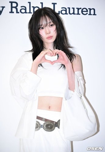 【PHOTO】aespaのWINTER、ブランド「ポロ ラルフ ローレン」のイベントに出席
