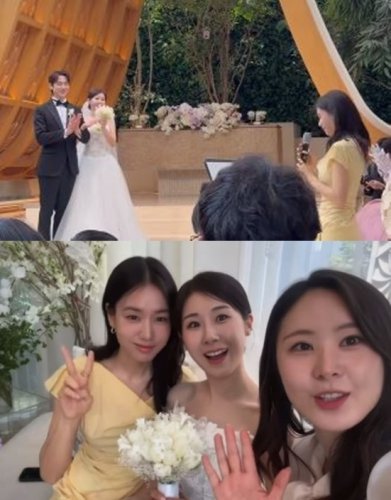 アン・ウンジン、ユン・スンウ＆チョン・ジェヒの結婚を祝福！祝辞も話題に