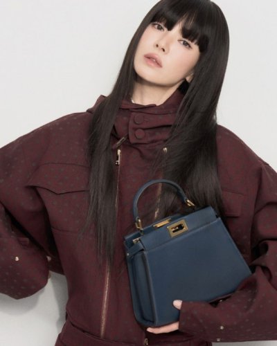 ソン・ヘギョ、前髪＆ロングヘアでシックな魅力！FENDIの新キャンペーン写真を公開