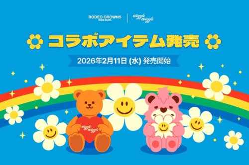 日本の人気ファッションブランド、韓国雑貨ブランド「wiggle wiggle」とコラボ！本日よりアイテム発売