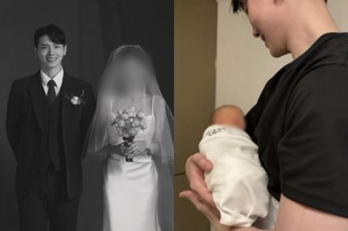 俳優パク・シヌ、結婚から2年でパパに！第1子誕生を写真と共に報告