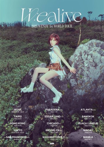 Red Velvet ウェンディ、初ソロワールドツアーの日本公演が決定！公式ファンクラブもオープン