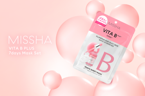 韓国コスメブランド「MISSHA」ピンクビタミン&times;PDRN配合のシートマスクが10月20日発売！