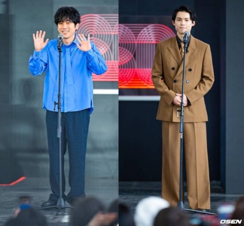 嵐・二宮和也＆SixTONES 松村北斗も！「釜山国際映画祭」に笑顔で登場