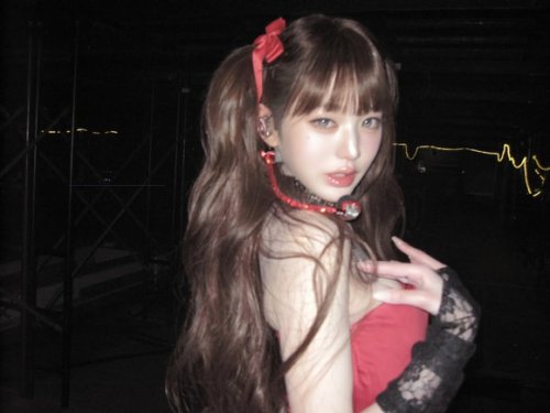 IVE ウォニョン、大阪公演のビハインドショットを公開&hellip;ギャルになりきったチャレンジ動画が話題