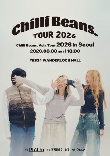 バンドChilli Beans․、8月8日に韓国で初となるワンマンライブが決定！