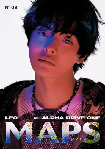 ALPHA DRIVE ONE リオ、マガジン「MAPS JAPAN」の表紙にソロで登場！唯一無二のオーラに注目