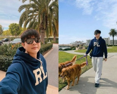 SUPER JUNIOR シンドン、スリムになった姿が話題に！アメリカで撮った近況ショットを公開