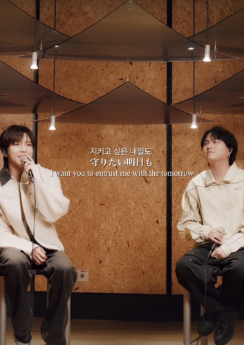 BOYNEXTDOOR ウンハク、Novelbright 竹中雄大と「愛とか恋とか」を熱唱！豪華コラボにファン歓喜（動画あり）