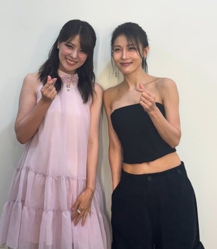 ハ・ジウォン、藤井美菜との2ショットを公開！美女たちの親交に注目