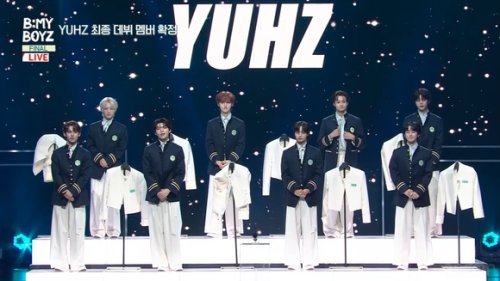 ◆「YUHZ」メンバー, 1位：ヒョウ（130,400点）, 2位：イ・ヨンテ（97,500点）, 3位：ムン・ジェイル（92,600点）, 4位：キム・ボヒョン（92,400点）, 5位：カイ（81,500点）, 6位：カン・ジュンソン（78,200点）, 7位：パク・セチャン（77,700点）, 8位：ハルト（74,900点）, ボイプラ出身の日本人ヒョウが最終1位に！「B:MY BOYZ」デビューメンバー8人決定&hellip;グループ名は「YUHZ」