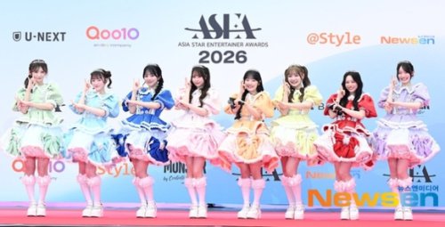 【PHOTO】CUTIE STREET「ASEA 2026」レッドカーペットに登場