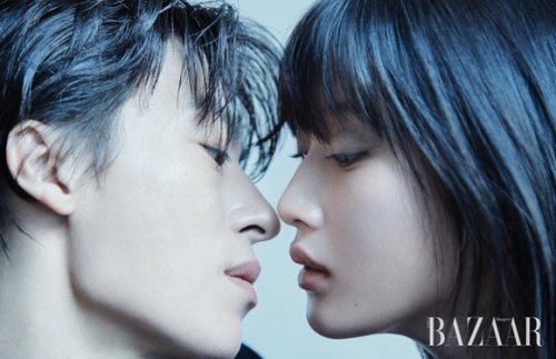 ク・ギョファン＆ムン・ガヨン、キス寸前！？甘い密着グラビアを公開&hellip;「長年のファン」と告白も