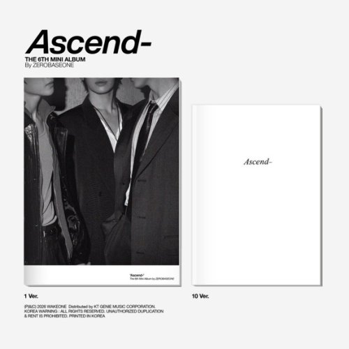 ZEROBASEONE、6thミニアルバム「Ascend-」をアメリカで6月26日に発売決定