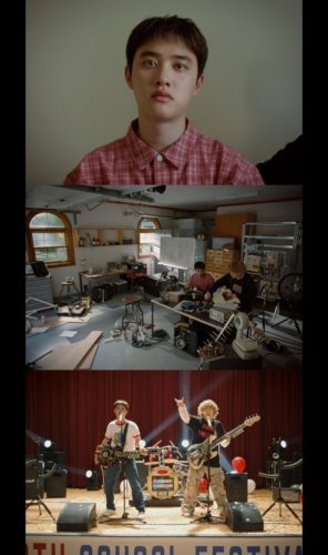 EXO ディオ、新曲「DUMB」MVを公開！まるでティーン映画のような雰囲気&hellip;可愛らしいアニメにも注目