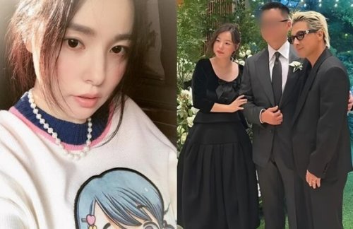 ミン・ヒョリン、少しふっくら？夫BIGBANGのSOLと共に結婚式に出席&hellip;一部では妊娠説も