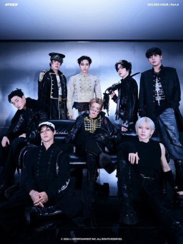 ATEEZ、13thミニアルバム「GOLDEN HOUR : Part․4」新たなコンセプトフォトを公開