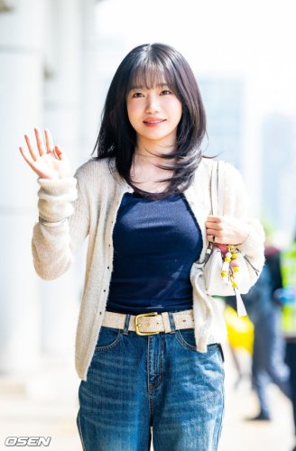 【PHOTO】IZ*ONE出身チョ・ユリ「KCON JAPAN 2025」のため日本へ&hellip;キュートな笑顔