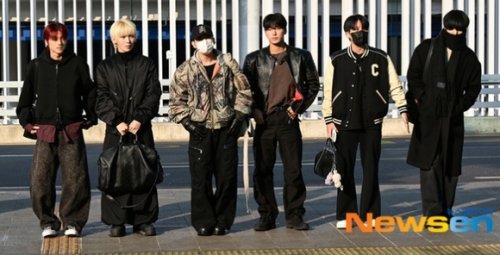 【PHOTO】ATEEZ、ワールドツアーの台湾公演のため出国