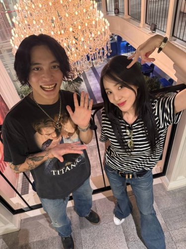 2NE1のDARA、優里と対面！意外なツーショットが話題に「日本の友達ができました」