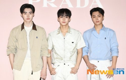 【PHOTO】ENHYPEN ジョンウォン＆ソンフン＆ジェイ、ブランド「PRADA」のイベントに出席