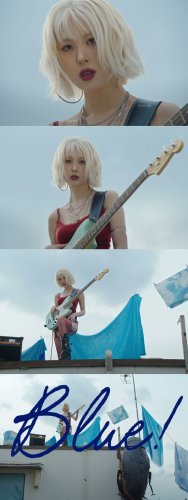 元Wonder Girls ソンミ、タイトル曲「BLUE！」MV公開&hellip;屋上でベースを弾く姿に注目