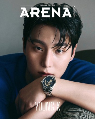 DAY6のYoung K「ARENA HOMME+」9月号デジタルカバー飾る！時計ブランドとのコラボ画報公開
