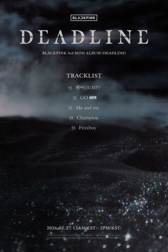 BLACKPINK、3rdミニアルバムのトラックリストを公開！タイトル曲は「GO」