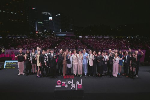 【REPORT】Netflix「イカゲーム」キャストが大集結！パレード＆ファンイベント開催&hellip;手越祐也も韓国へ