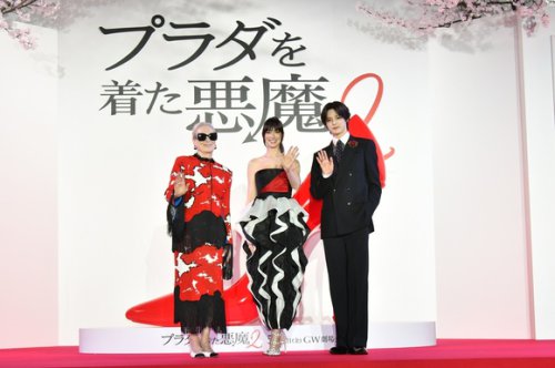 ＆TEAMのK、メリル・ストリープ＆アン・ハサウェイと対面！映画「プラダを着た悪魔2」の来日イベントに登場