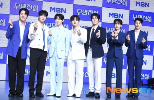 【PHOTO】2AM チャンミン＆ROMEO ユンソンら、サバイバル番組「無名伝説」TOP7の記者懇談会に出席