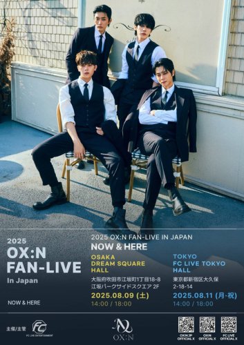 OMEGA Xの新ユニットOX:N、8月に大阪＆東京でファンライブを開催決定！