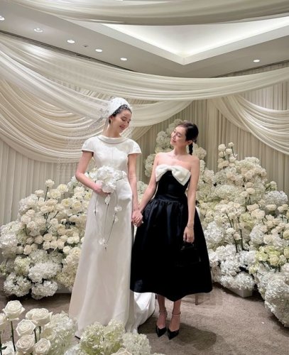 ジェシカ、親友アイリンの結婚式に出席「私のベストフレンド&hellip;本当に誇らしい」