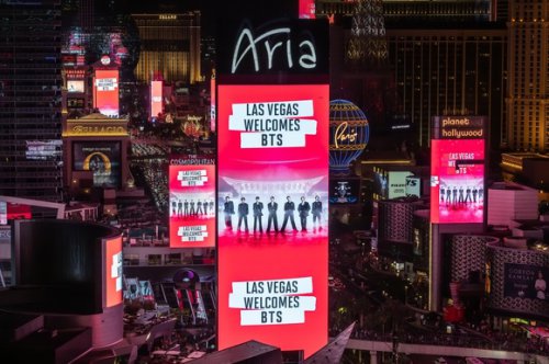BTS、都市連携型キャンペーン「THE CITY LAS VEGAS」が大成功！