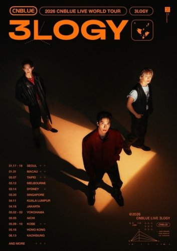 CNBLUE、日本3都市でも！ワールドツアーを開催決定&hellip;2026年1月より韓国でスタート