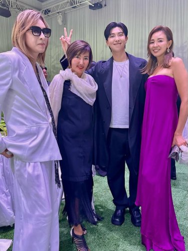BTS＆BLACKPINKメンバーと！SHIHO、豪華記念ショットを公開&hellip;X JAPANのYOSHIKIとも韓国で対面