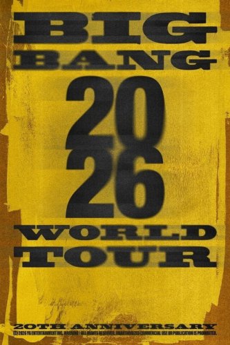 BIGBANG、デビュー20周年記念ワールドツアーの予告ポスターを電撃公開！