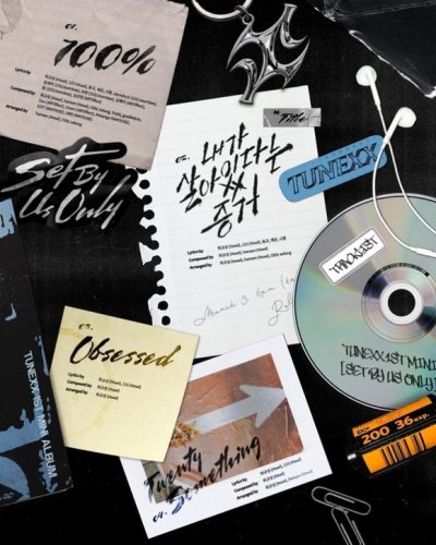 「ボイプラ2」出演の4人が所属！TUNEXX、デビューアルバム「SET BY US ONLY」トラックリストを公開