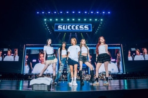 i-dle、K-POPガールズグループで初！台北ドーム公演にファン熱狂