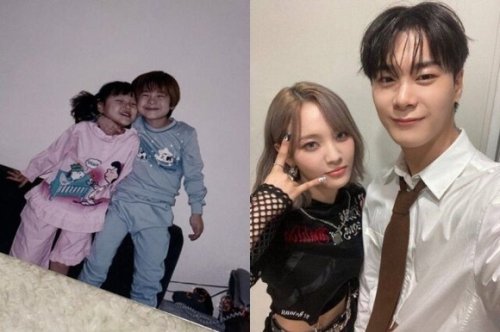 Billlie ムン・スア、ASTRO ムンビンさんの誕生日を迎え&hellip;幼少期の可愛らしい兄妹ショットを公開